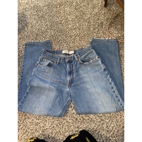 Levi's 550 Relaxed Fit Straight Leg Jeans Men's 33x30 Light Wash 100% Cotton - Picture 1 of 11